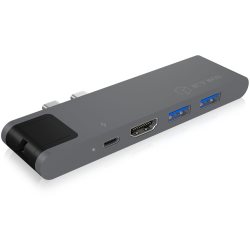 Dockstation USB Type C 2 In / 5 Out + Card Reader