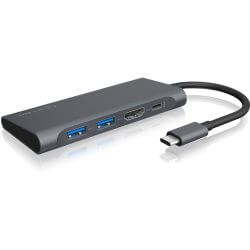 Dockstation USB Type C 1 In / 4 Out