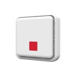 Bouton d'alarme blanc Axis T8343