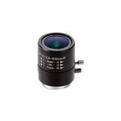 Objectif de caméra Iris, manuel, 2,4 6mm Axis