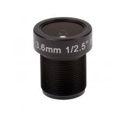 Objectif M12 3,6 mm F2.0 Axis