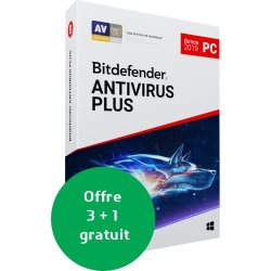 BD Antivirus Plus 2019 1 an 1 PC 3+1 gratuit