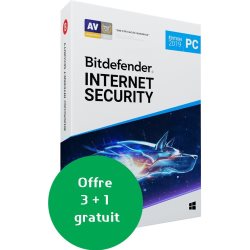 BD Internet Security 2019 1 an 1 PC 3+1 gratuit