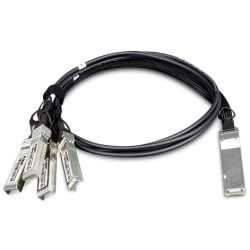 40G QSFP+ to 4 10G SFP+ Direct Attached Cable - 1M