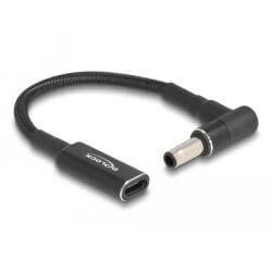 Adaptateur charge USB-C >Samsung 5,5x3,0 90° 15cm