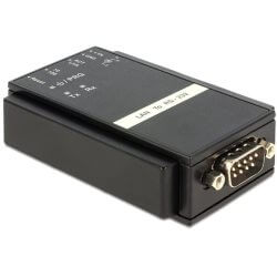 Adaptateur ethernet 100Mbits - Série RS232 DB9M
