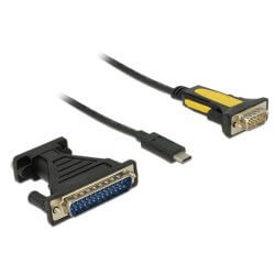 Adaptateur USB Type C 1 port série RS232 1,8m