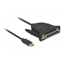 Adaptateur USB Type C parallèle 1 port DB25F 1.8m