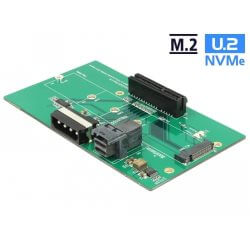 Adaptateur U.2 SFF-8643 > PCIe x4 ou M.2 Key M