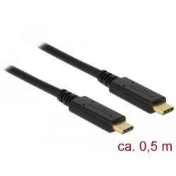 Câble USB 3.1 (10Gbps) Type C Mâle / Mâle 0,5m