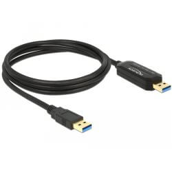 Câble Datalink + KVM Switch USB 3.0 A M/A M 1,5m
