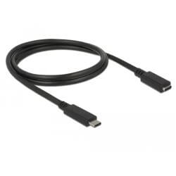 Câble USB Type C 3.1 Mâle / Femelle 1m