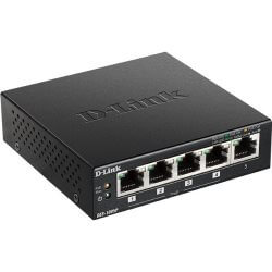 Switch 5 Ports 10/100 Mbits dont 4 PoE at 60W