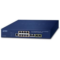 Switch 19" 8Gb PoE at 120W + 2Gb + 2SFP manageable