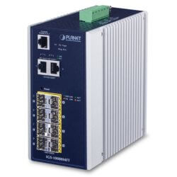 Switch indus man.IP30 8x SFP +2 Giga RJ45 -40/75°