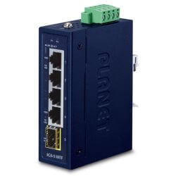 Switch indus IP30 4 ports Giga + 1 SFP -40/+75°C