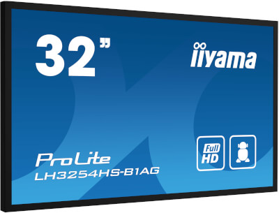 Moniteur 31,5" IPS Led Full HD HP VGA/DVI/HDMI/DP