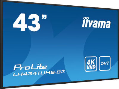 Moniteur 42,5" IPS Led 4K UHD HP VGA/HDMI