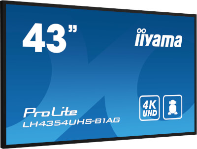 Moniteur 42,5" IPS Led 4K UHD HP VGA/DVI/HDMI/DP