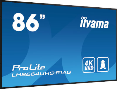 Moniteur 85,6" IPS Led 4K HP VGA/DVI/HDMI/DP