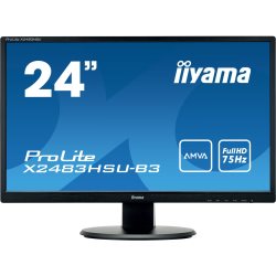 Moniteur LED AMVA 24" Full HD VGA/DP/HDMI