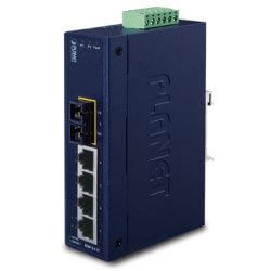 Switch indus IP30 4 ports 100Mbits 1FO SC -40/+75°