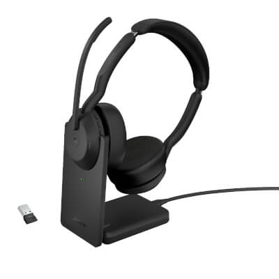 Casque Evolve2 55 Link380a MS Stereo Stand