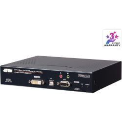 Emetteur console KVM DVI-D Dual Link USB over IP