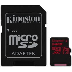 Carte Micro SDXC industrielle UHS-I 64GB -40/+85°C