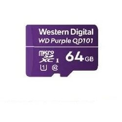 Carte Micro SDXC WD Purple 64GB -40/+85°C