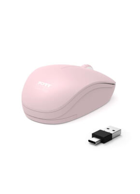 Souris collection Wireless 3 boutons USB Rose