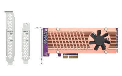 Dual M.2 PCIe SSD expansion card