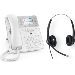 Téléphone SIP D735 blanc + Casque A100D gratuit