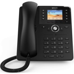 Téléphone SIP D735 personnalisé noir