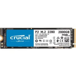 SSD Crucial P2 2 To NVMe 3.0 x4   M.2 2280