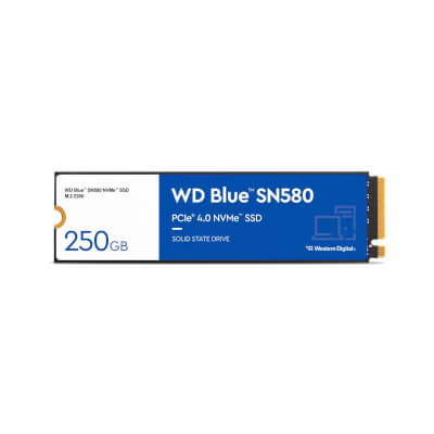 SSD WD Blue SN580 NVMe 250Go -Format M.2 2280
