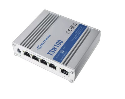 Switch indus 5 ports Giga dont 4 PoE 120W IP30