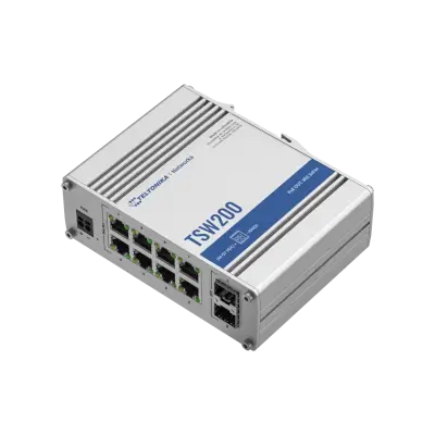 Switch indus 8 ports Giga PoE + 2 SFP 240W IP30