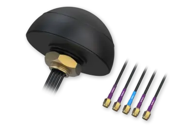 COMBO QUAD MOBILE/GNSS roof SMA antenna