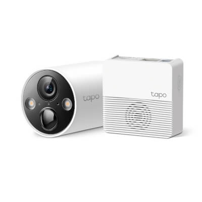 Pack Tapo C420S1. 1 caméras extér. sur batt. + hub