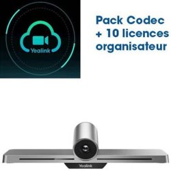 Pack visio Cloud VC200 +10 licences orga. 1 an