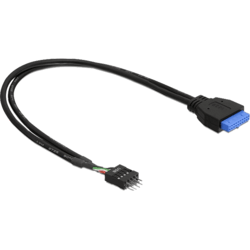 Convertisseur int. USB 3.0 HE20 F / USB 2.0 HE10 M