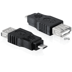 Adaptateur USB A Femelle / Micro USB B Mâle OTG