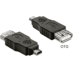Adaptateur USB A Femelle / Mini USB B Mâle OTG
