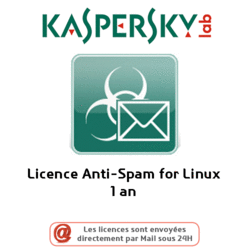 Licence Anti-spam for Linux 1 an