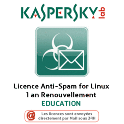 Licence Anti-spam for Linux 1 an Educ Renew