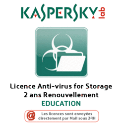 Licence Anti-virus for Storage 2 ans Educ Renew