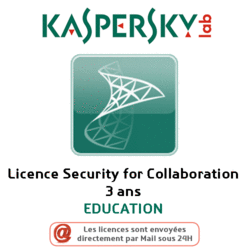Licence Security for Collaboration 3 ans Educ