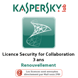 Licence Security for Collaboration 3 ans Renew