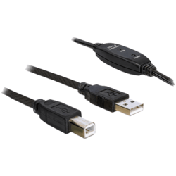 Câble USB 2.0 actif AB Mâle longueur 10m